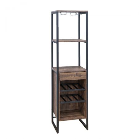 Ta szafka na wino została wyposażona w pas amortyzujący, a żelazne nogi ramy są zarówno modelarskie, jak i artystyczne.